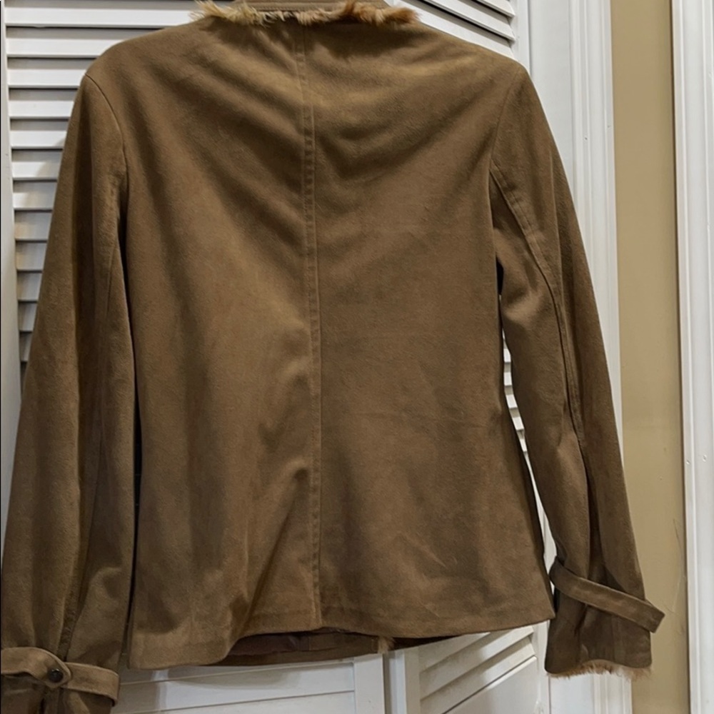 Storm suede jacket GG - Picture 4 of 8